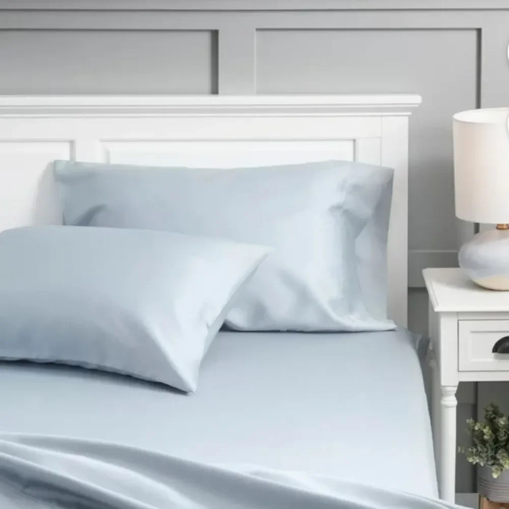 Hotel Style 500 Thread Count Tri-Blend with Lyocell Bed Full Sheet Blue